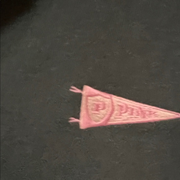 PINK vs Dark Green Collegiate sweatsuit - Picture 5 of 11